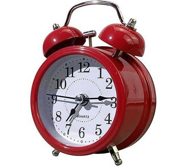 Someone’s in a Makro Alarm Clock Bedroom Retro Loud Alarm Clock RED Mood