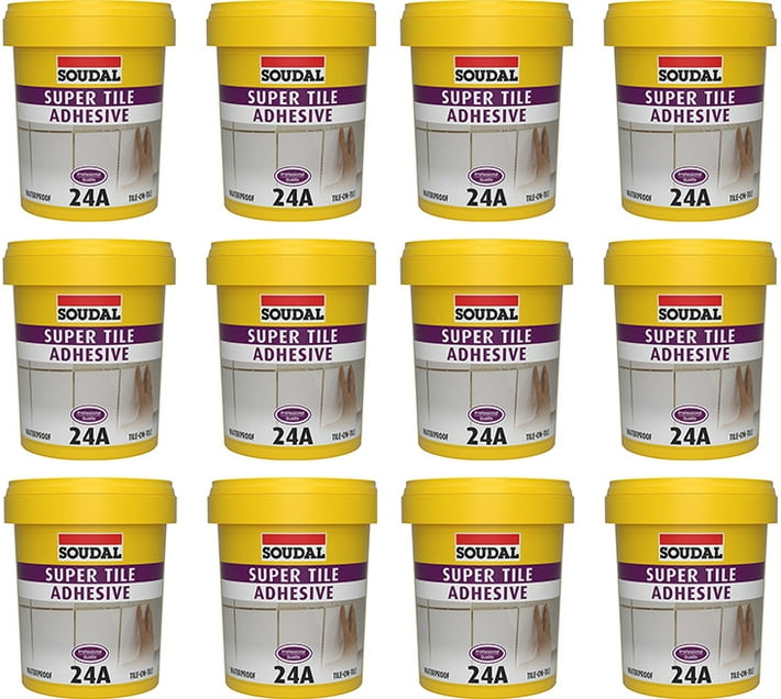 SOUDAL Tile Adhesive 24A 1kg ( 12 Pack ) Adhesive Makro