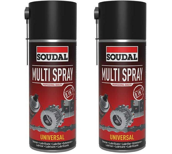 SOUDAL Lubricant Multi Purpose Aerosol Spray Professional Quality 400ml