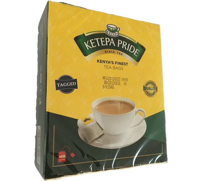 ketepa Pride Kenya's Finest Tea Bags Tagged 100's Black Tea Bags Pack ...