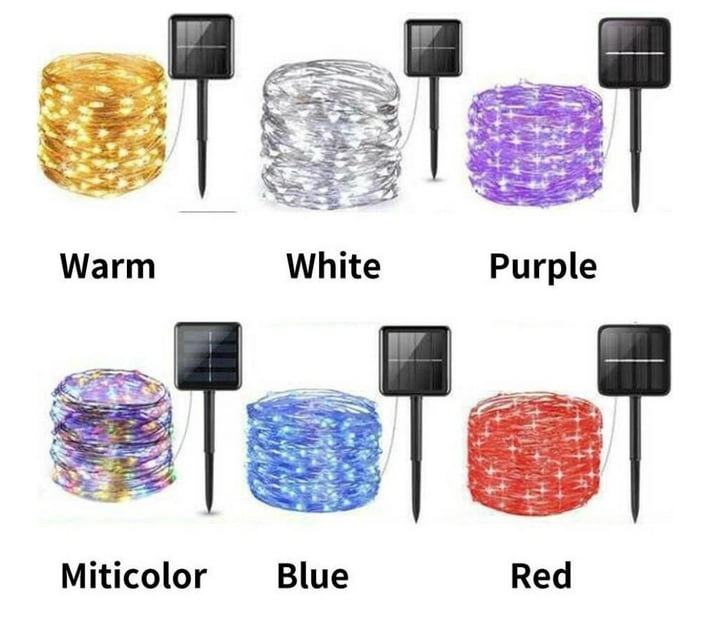 Someone’s in a Makro PSM Solar Rope Tube Lights String Outdoor