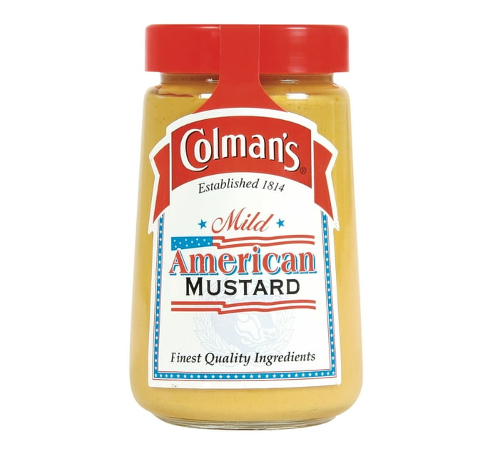 Colman's Mustard Mild American (1 x 167g) Makro