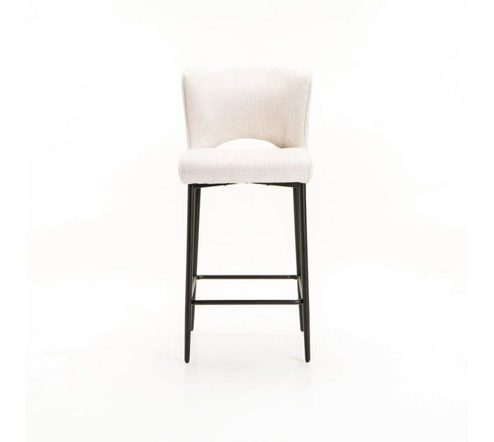 VIVIDITTO DF0723 Martini Kitchen Stool (Cream, Knock Down) Makro