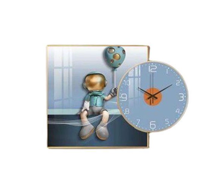 Someone’s in a Makro Phronex 57cm Modern Stylish Quartz Wall Clock for