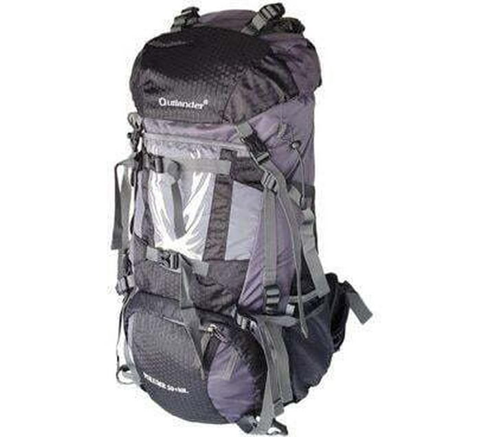 Outlander Hiking Backpack 50 l Backpack Black Makro