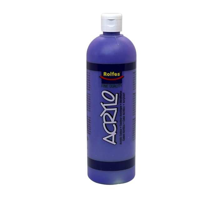 Someone’s in a Makro Rolfes Acrylo Acrylic Paint 500ml Purple Pack of ...