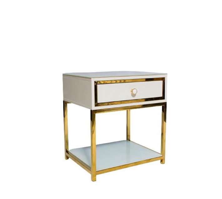 Someone’s in a Makro GOF Furniture Inception Side Pedestal, White Mood