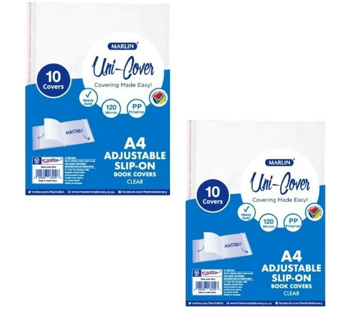 Marlin Book Wrap Cover (10, Blue) | Makro