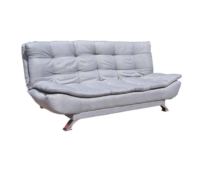 Sleeper couch Grey tapestry double bed size sleeper Makro
