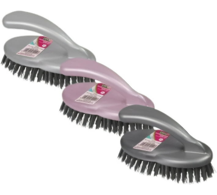 AZ Decor 027000041 Nylon Brush with Plastic Handle Wet and Dry Brush