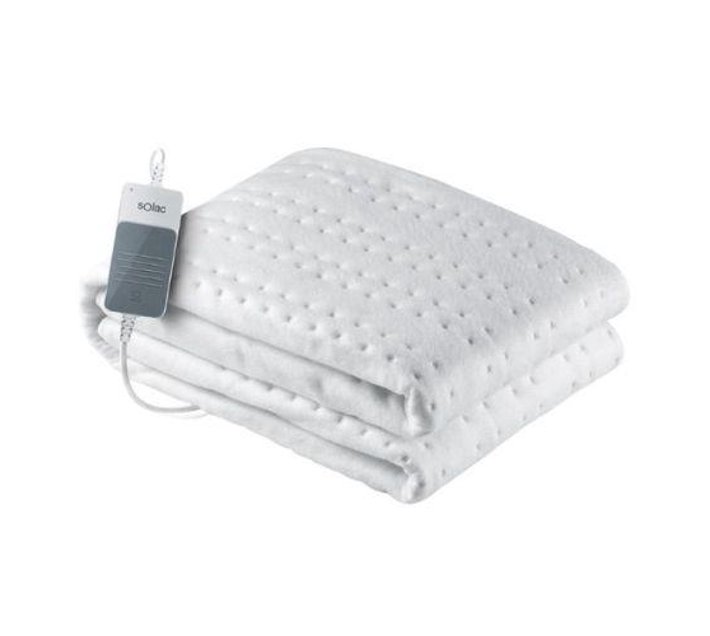 Solac Electrical Heat Blanket (Single Bed) White (60W) Makro