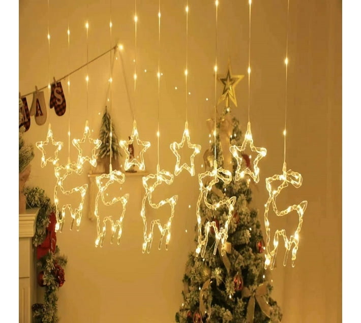 Primitive Rice Lights Generic 30 LEDs 17 cm White Steady Star Rice Lights (Pack of 1) | Makro
