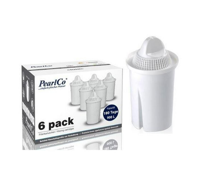 PearlCo Water Filter Cartridges Classic Pack of 6 Makro