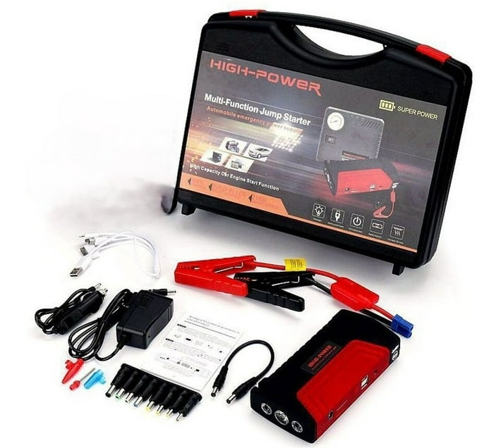 lilhe 12v Car Jump Starter Battery Charger Power Bank 0 inch Battery