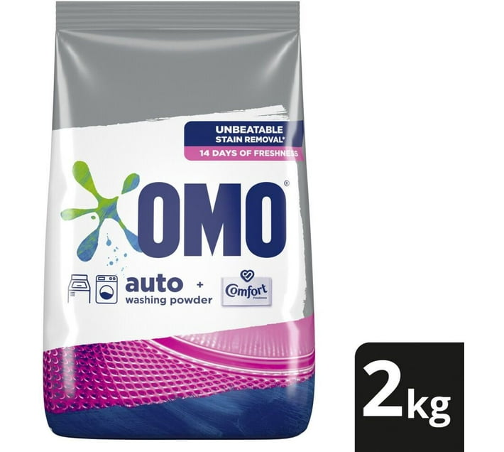Buy Omo Stain Removal Auto Detergent with Comfort Freshness Washing ...