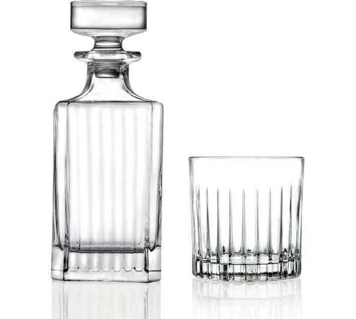 RCR (Pack of 7) 73271020206 Whisky Glass Set (750 ml, Glass, Clear) Makro