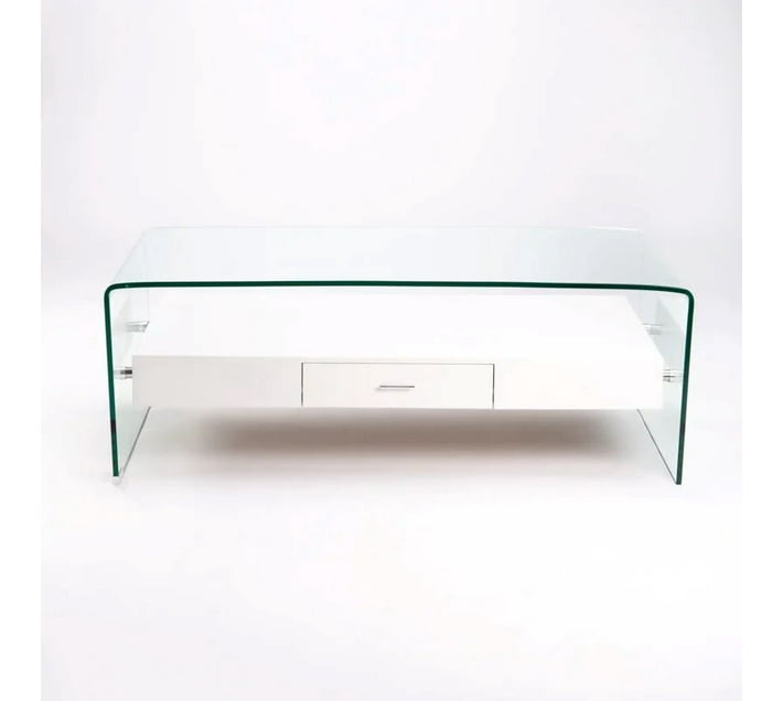 VIVIDITTO DF08019B Hooch Glass Solid Wood Coffee Table Makro