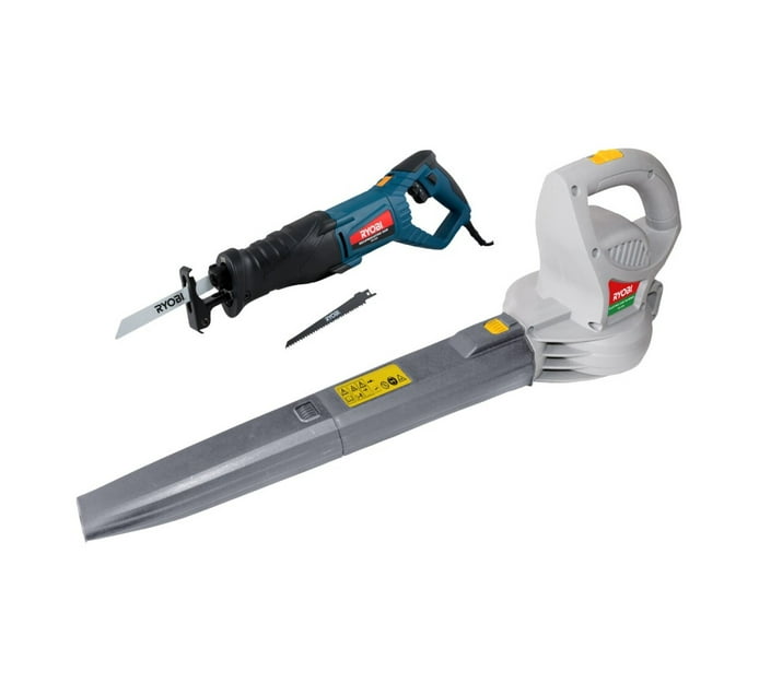 Ryobi Reciprocating Saw And Blower Kit Makro