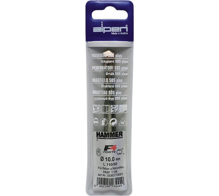 Sds Plus Drill Hammer F4 Bit 160 X 100 9.5mm Makro