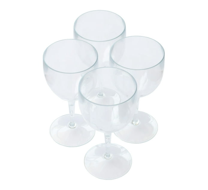 Alplas 4 Pack Wine Glasses Makro