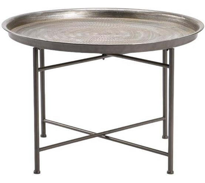 Benise Coffee Table Zeus Coffee Table Steel Side Table (Finish Colour