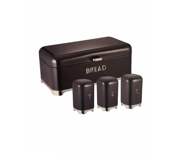 Someone’s in a Makro Continental Homeware Smeg Bread Bin with Silver