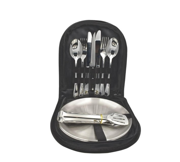 Someone’s in a Makro Camping Silverware Kit Cutlery Organizer Utensil ...