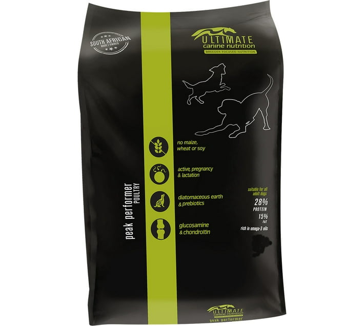 Ultimate Canine Nutrition Peak Performer 18 kg Dry Adult Dog Food Makro