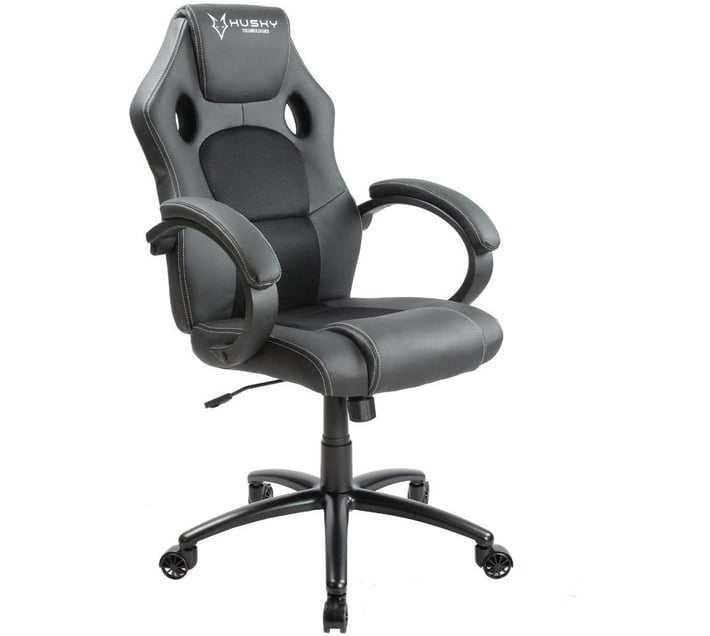 Husky GAMING CHAIR LIMITED Edition Office Executive Chair (black, DIY