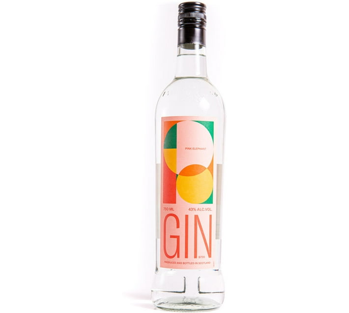 Pink Elephant Gin Gin Alcoholic Beverage (43 Percent Alcohol, Pack of 1