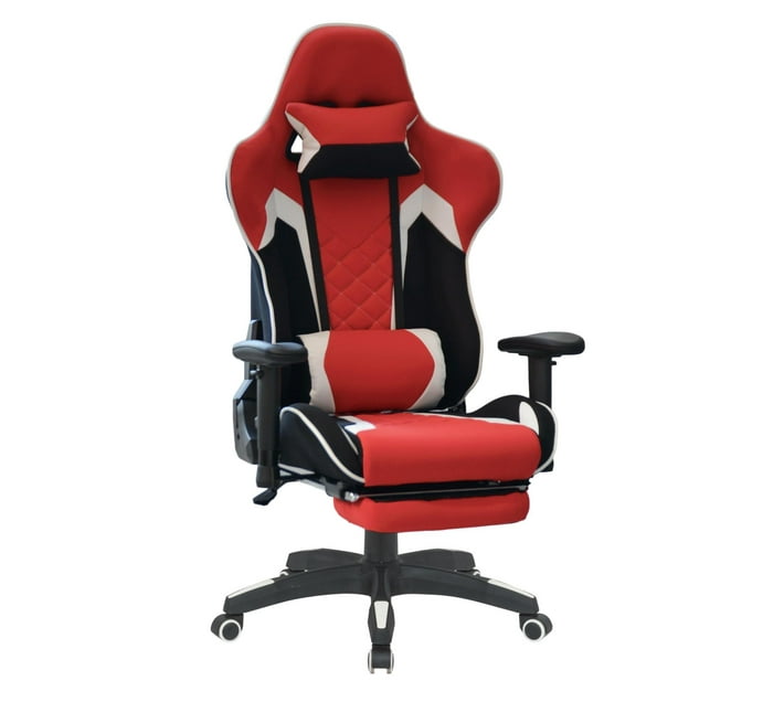 Someone’s in a Makro Scarlet Ergonomic Gaming Chair with Footrest Mood