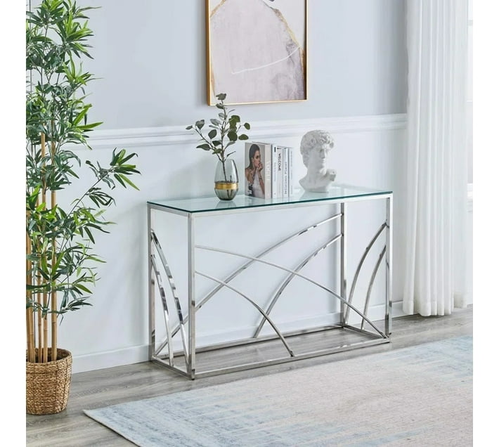 Designer Concepts Arabella Console Table Metal Free Standing Sideboard