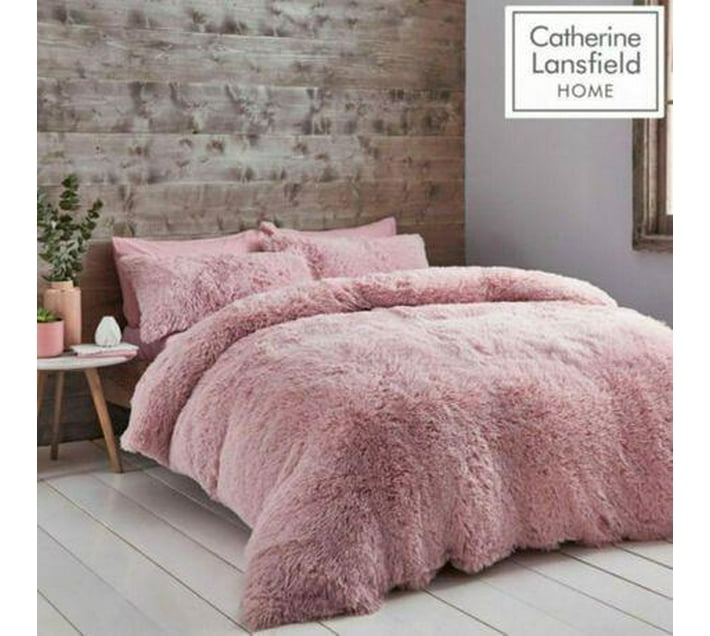 Someone’s in a Makro Smte 3 pcs Fluffy Warm Comforters Pink Mood