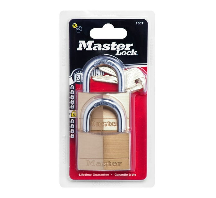 Someone’s in a Makro Master Lock 50 mm Brass Padlocks 2-Pack Mood