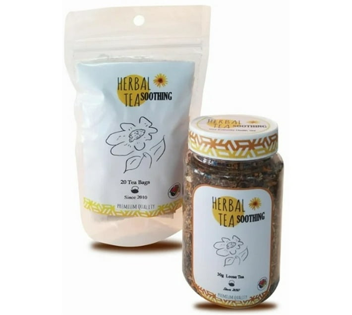 Lady K Soothing Tea Tea Bags Herbal Tea Bags Pouch (20 Bags) Makro