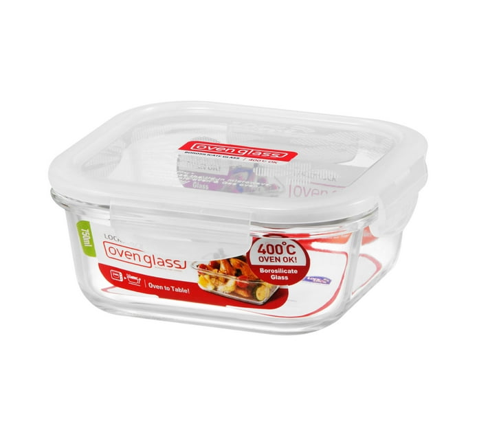 Lock & Lock 750 ml Square Oven Glass Makro