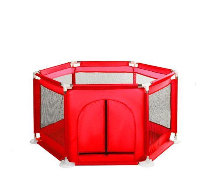 Someone’s in a Makro Phronex Child Safety Fence Baby Play Pen Red Mood
