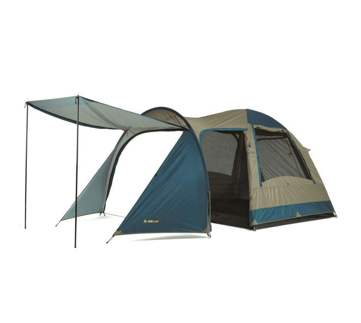 Someone’s in a Makro OZtrail Tasman 4V Plus 4 Person Dome Tent With ...