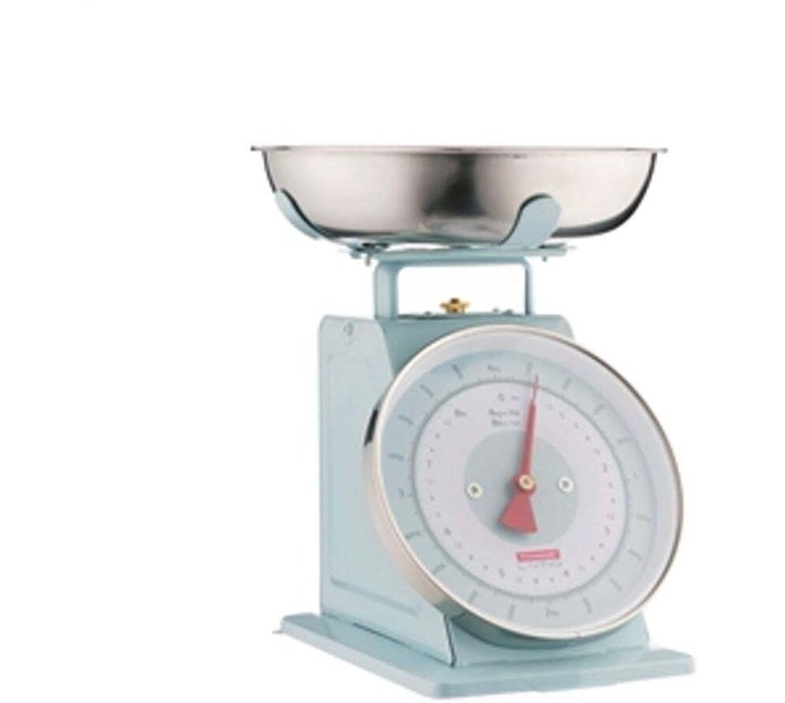 TYPHOON Living Analog Kitchen Weighing Scale (Blue) Makro