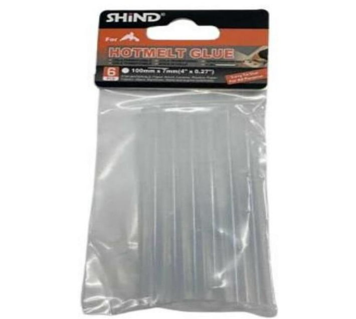 Shind SD37528 Hot Melt Glue Stick 50 ml Adhesive Tool (Set of 1, White