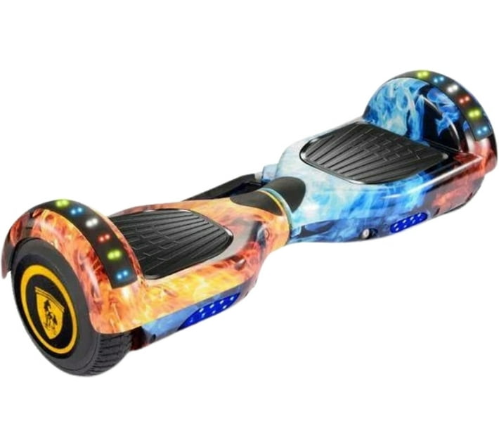 Generic 6.5 Inch Smart Auto Balance Hoverboard With Bluetooth Speaker Red Blue 60 cm x 20 cm Skateboard Blue Red Pack of 1 Makro