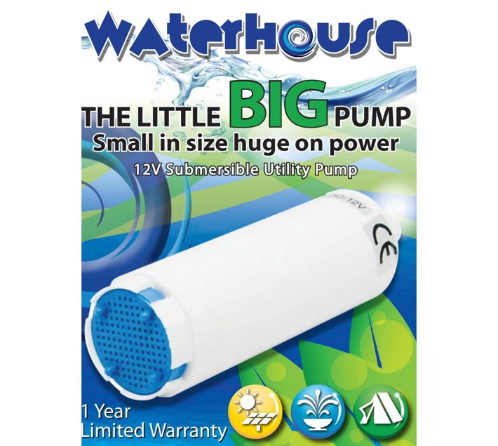 12 Volt Utility Shower Pump Submersible Makro