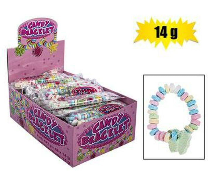 General Merchandise Sweet candy hs sherbet bracelet 14g (t) Bag Makro