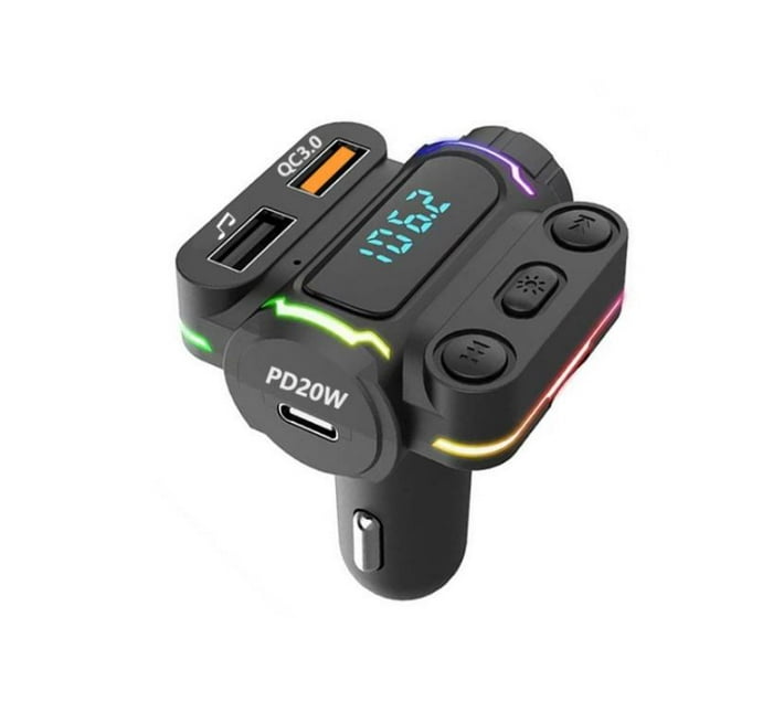 Someone’s in a Makro ML Multifunctional Wireless Car RGB MP3 Player FM Transmitter PD 20W AB