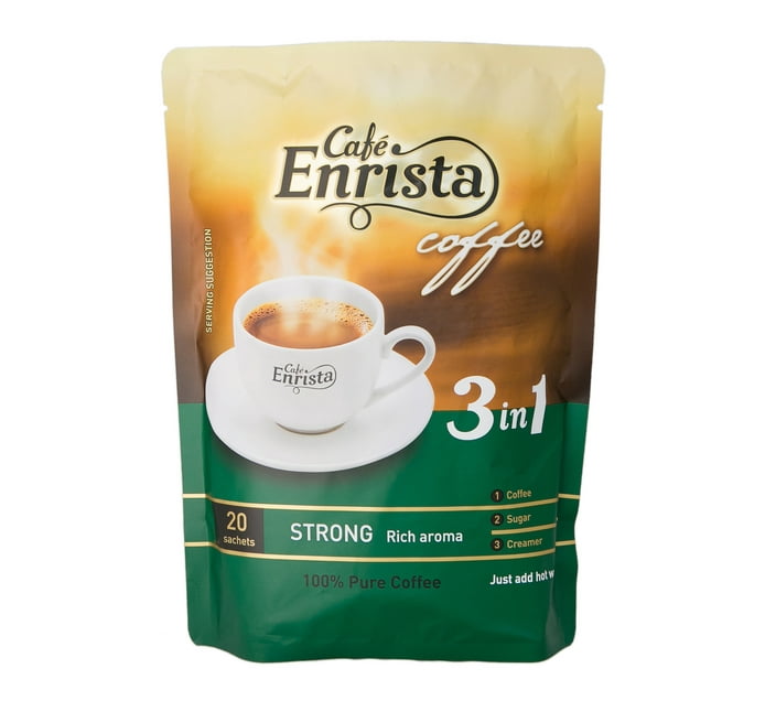 Someone’s in a Makro Cafe Enrista 12 x 20's Coffee 3in1 Mood
