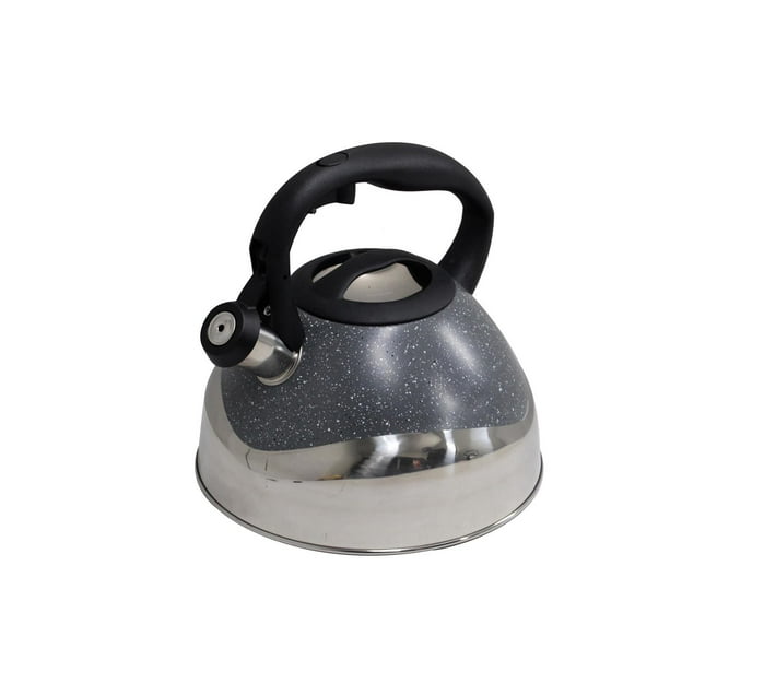 Someone’s in a Makro 3 Liter Stove Top Whistling Kettle Speckled