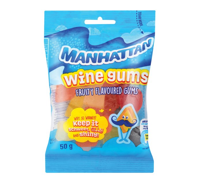 Someone’s in a Makro Manhattan Mini Candy Wine Gums (12 x 50g) Mood