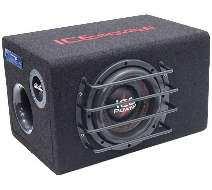 Ice Power IP8BE with Enclosure 8 inch 5000 Watts Subwoofer Rear Deck