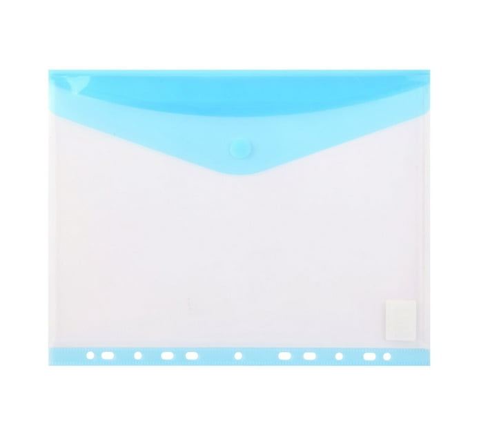 Someone’s in a Makro Kenzel A4 Side Load Punched Carry Folder Blue Each Mood