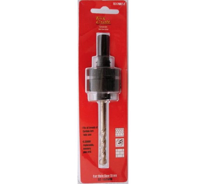 MANDREL CARBIDE GRIT HOLE SAW 32 152MM Makro